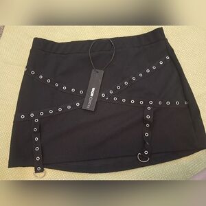 NWT Fashion Nova Black Mini Skirt